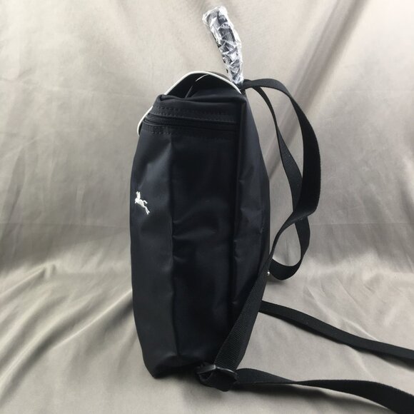 NWT LONGCHAMP Mini Le Pliage Backpack In black - Picture 2 of 9